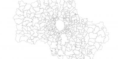 Moskva munisipyo mapa